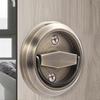 Wardrobe Drawer Furniture Recessed Door Handle Lock Cabinet  Knob Wardrobe Pulls Pull Ring Lock