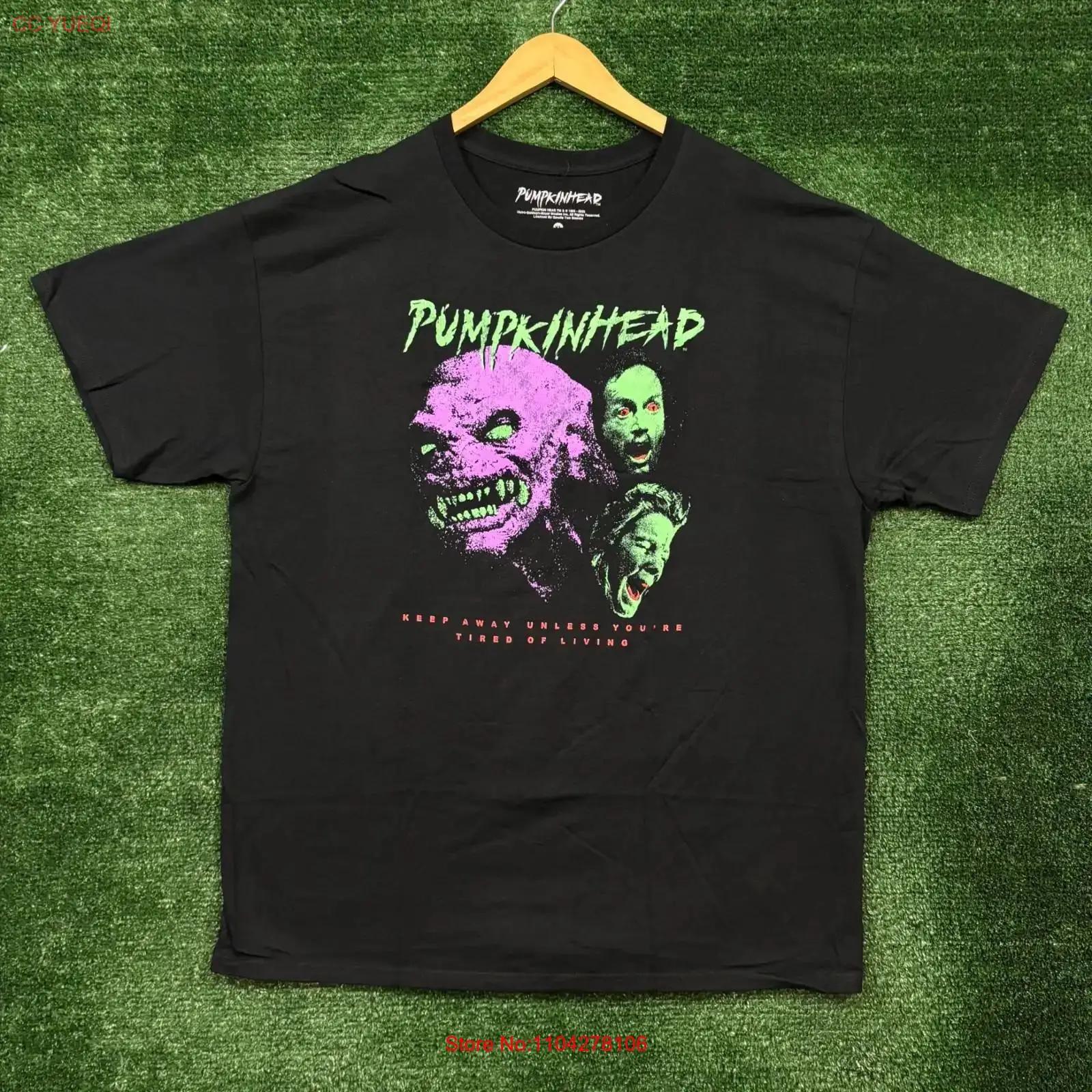 Pumpkinhead Keep Away Unless Your Tired of Living Horror T Shirt Extra Large vintage Washed Soft graphic Versatile fashion S разноцветный