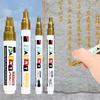 3Pcs Monument Paint Pen Sunproof Waterproof Stone Marker Pen For Writing Coloring On Tombstones Gravestone Restoration