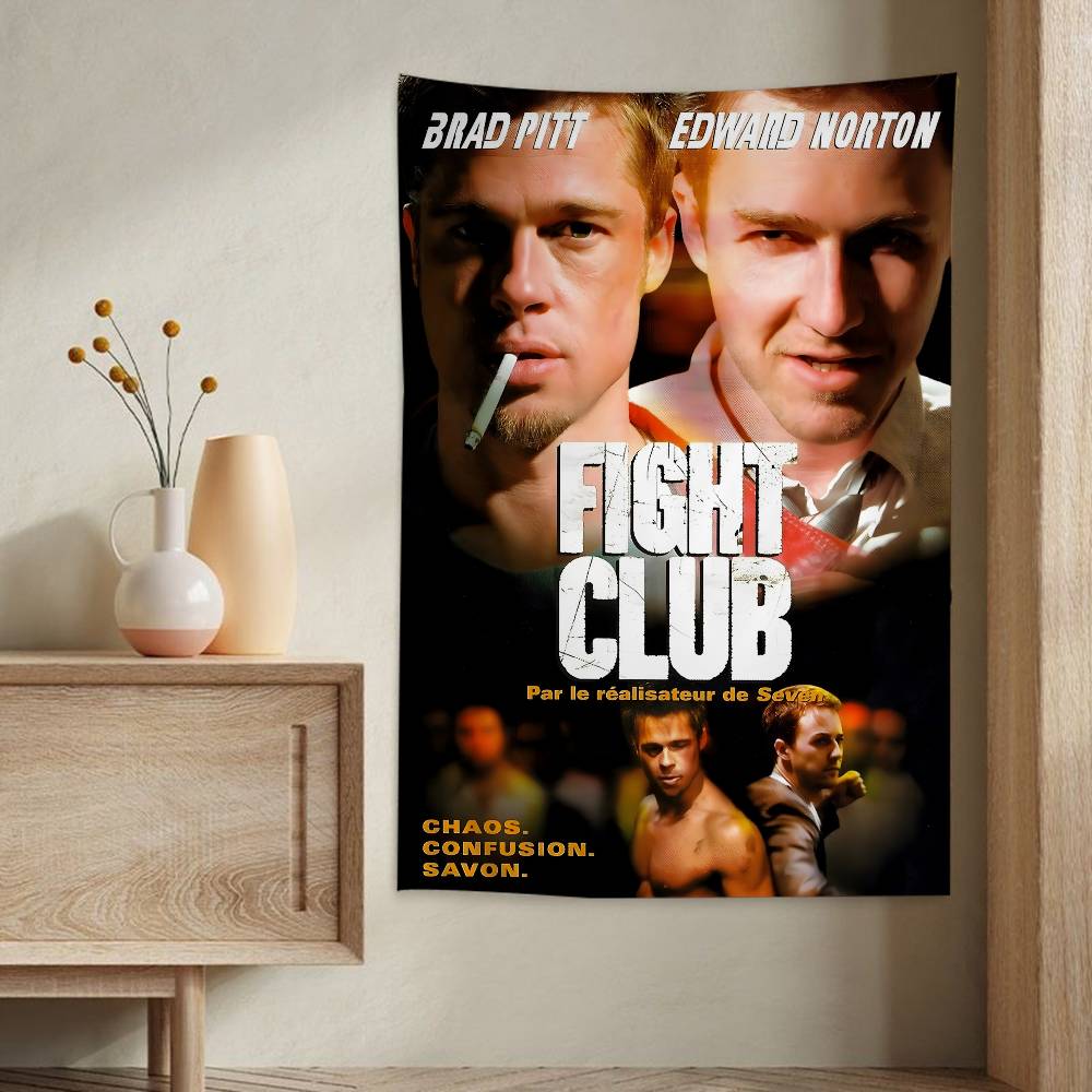 Movie Fight Club Classic Hanging Bohemian Tapestry Bohemian Wall Tapestries Mandala Kawaii Room Decor