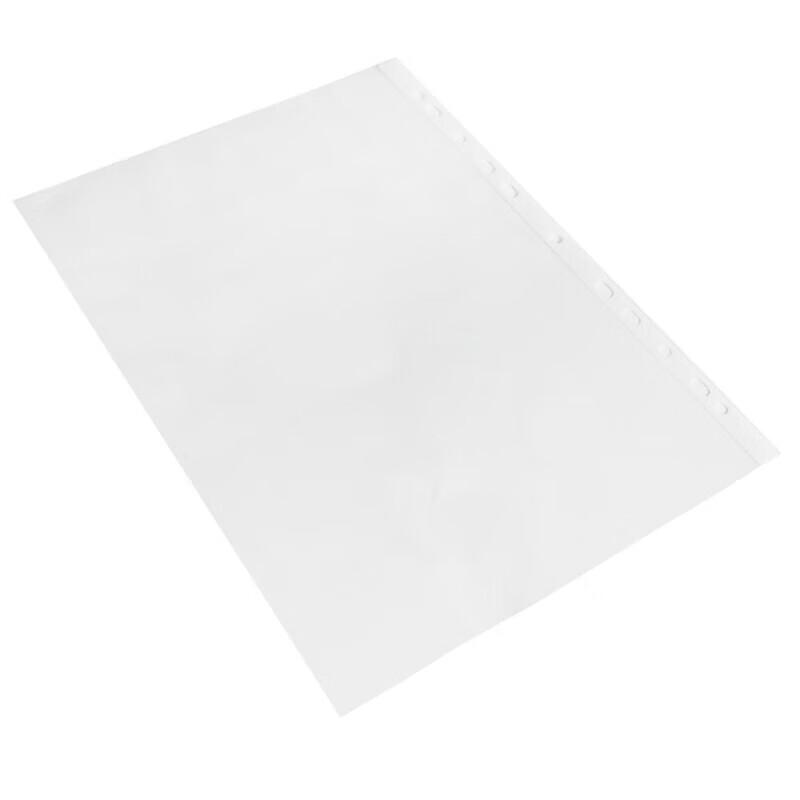 Deli A4 11-Hole Loose-Leaf Sheet Protectors