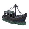 Tank Decor Fish Rest Landscaping Accessories Submarine Ornaments Fish Tank Landscape Sunken Ship