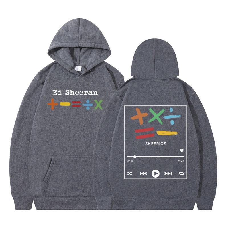 Ed Sheeran European Tour Hoodie Men Women Fashion Oversized Hip-hop Winter Casual Gothic Punk Winter Harajuku Sweatshirts