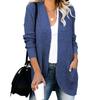 YYFS Women's Fashion Casual Solid Color Print Autumn Winter Long Sleeve Jackets & Coats
