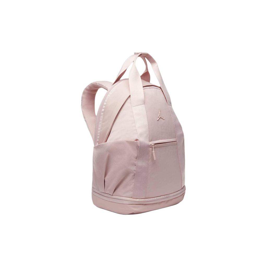 Jordan Storage Zipper Pocket Compartment Nylon Backpack Women Backpack Ceramic-Pink HF7334-664