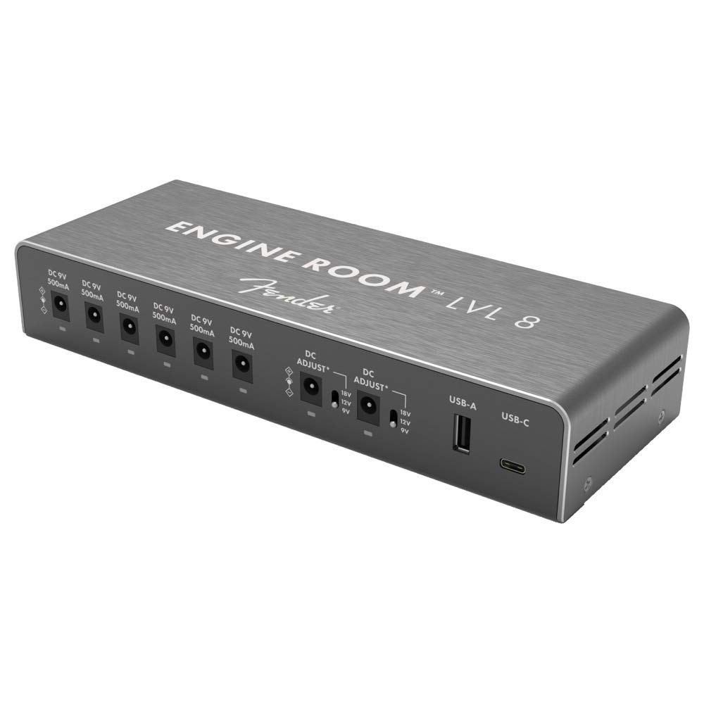 Fender Engine Room™ LVL8 Power Supply, 100V JPN, Black