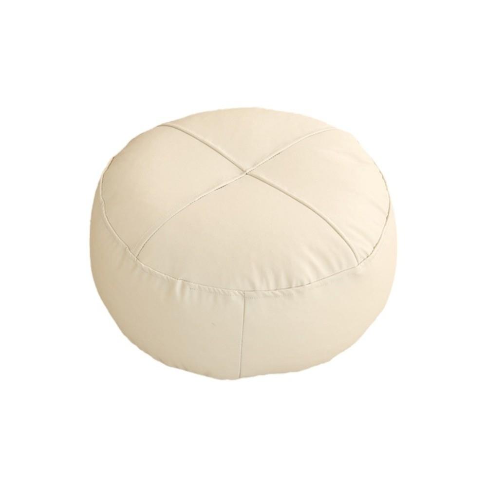 PU Leather Floor Cushion Square/Round Pouf Practical Tatami Sitting Mat  Bay Window