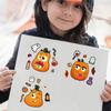 16pcs Make Your Own Pumpkin Puzzle Stickers Cartoon Kids Assemble Jigsaw  Kids Educational Game