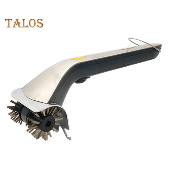 

Скребок для щеток для электрического гриля с резервуаром для воды, скорость вращения 20000 об/мин, беспроводная щетка для чистки барбекю для уличных грилей чёрный