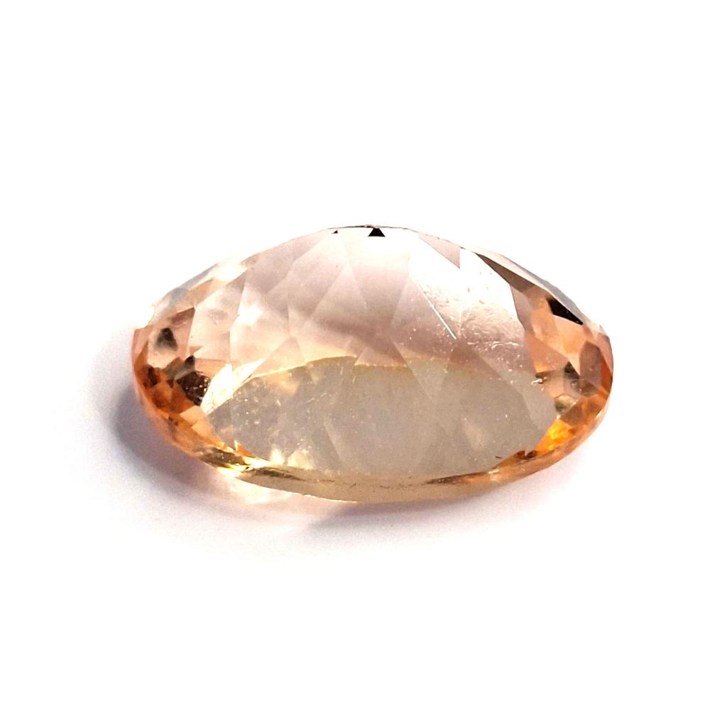 Certified Natural Peach Morganite Oval Cut 9-11 Ct Fabulous Loose Gemstone