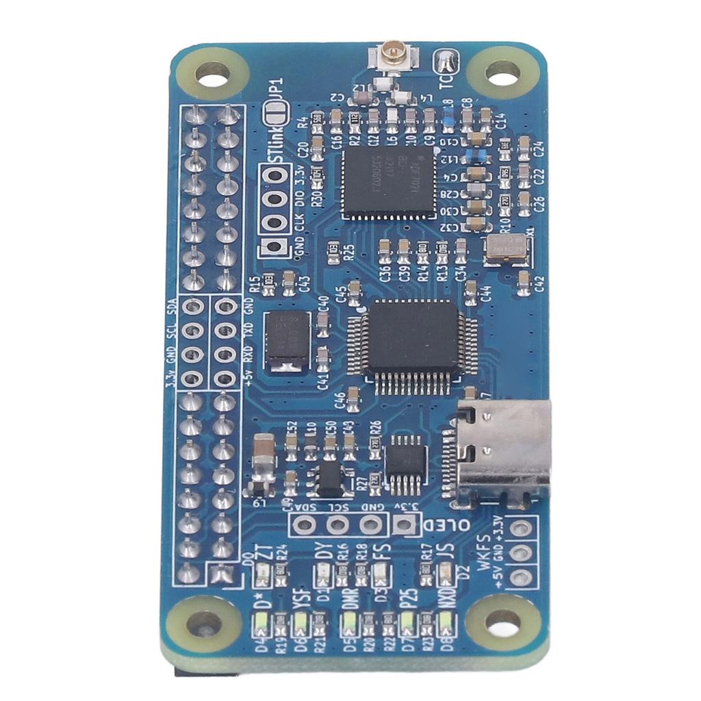MMDVM Simplex Hotspot Main Board with Pin Header Supports for Raspberry Pi for BlueDV