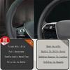DIY Car Steering Wheel Cover Carbon Fiber Leather For Mercedes-Benz A45 AMG W205 C43 C63S AMG CLA45 CLS63 AMG GLC 43 63 AMG