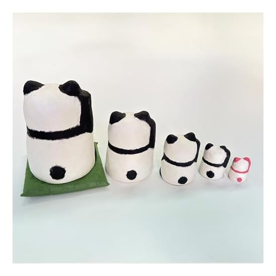 Ichino [Harikoschka Daruma Panda] Panda Daruma, Daruma, Dharma, Takasaki Daruma, Fall Seven Times St