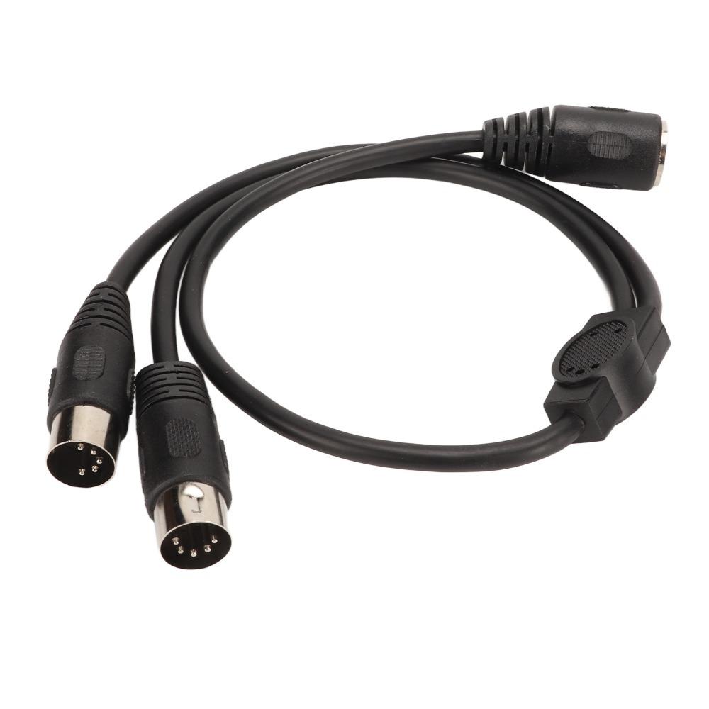 Flexible Sound Connecting Cable Plug and Play DIN 5 Pin Y Splitter  Sound Equipment