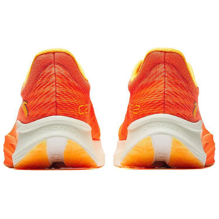 Anta C202 5th Generation Comfortable Versatile Fabric Non-Slip Wear-Resistant Low-Top Marathon Running Shoes Men sneaker Orange 912445595-3
