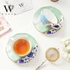 WOOCH Ceramic Couple Cup and Saucer Gift Set