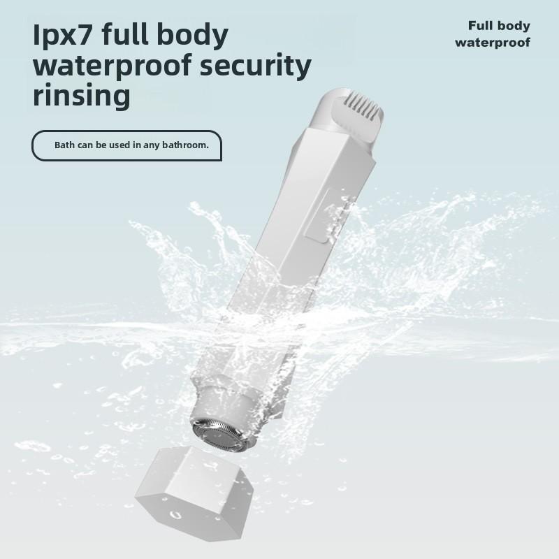 Damen Intimbereich Haarentferner Elektrischer Rasierer Haarentfernungsgerät Achselhaartrimmer Intimbereichsrasierer Trimmer