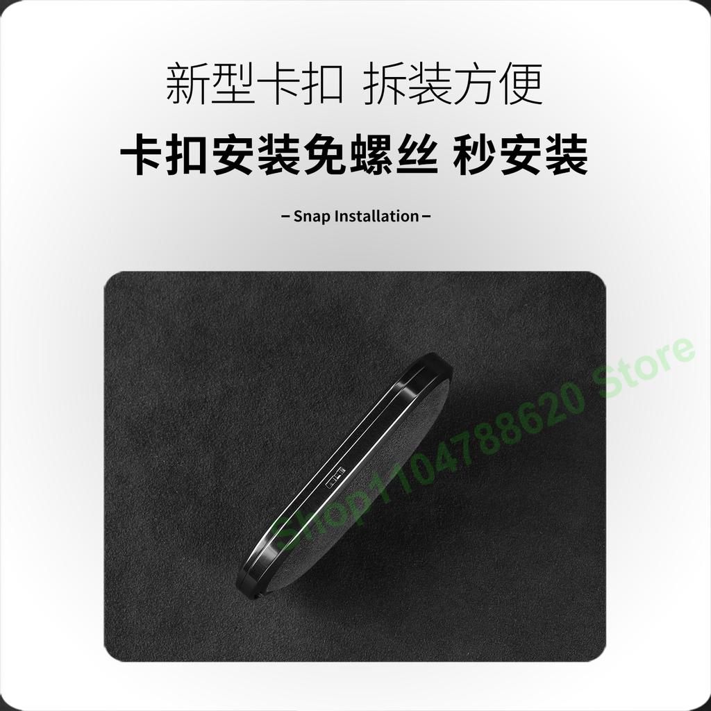 For LUXEED R7 Car Key Case Cover Set Zhijie S7 All-inclusive Flip Fur Hongmeng Zhixing Pure Electric Buckle Suede Case