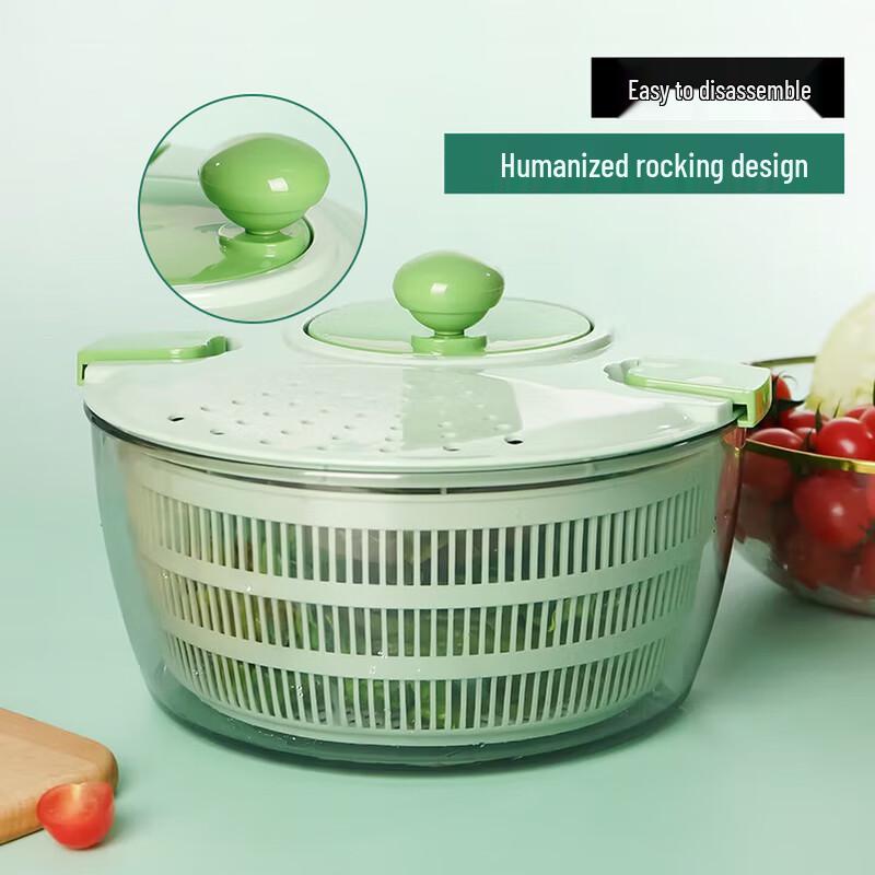 Baijie Manual Vegetable Salad Spinner