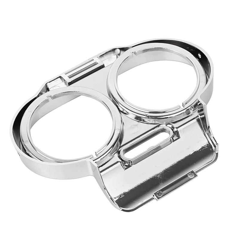 NEW-Chrome Gauge Cover Nacelle Fairing Speedometer For Road Glide FLTR 1998-2013