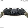 CREPHA TELVA Digitale Armbanduhr, Multifunktion, Wasserdicht bis 5 ATM, Stoppuhr, Großes Display, Polyurethan-Armband, Khaki, Herren, Sport, TE-D281-KH