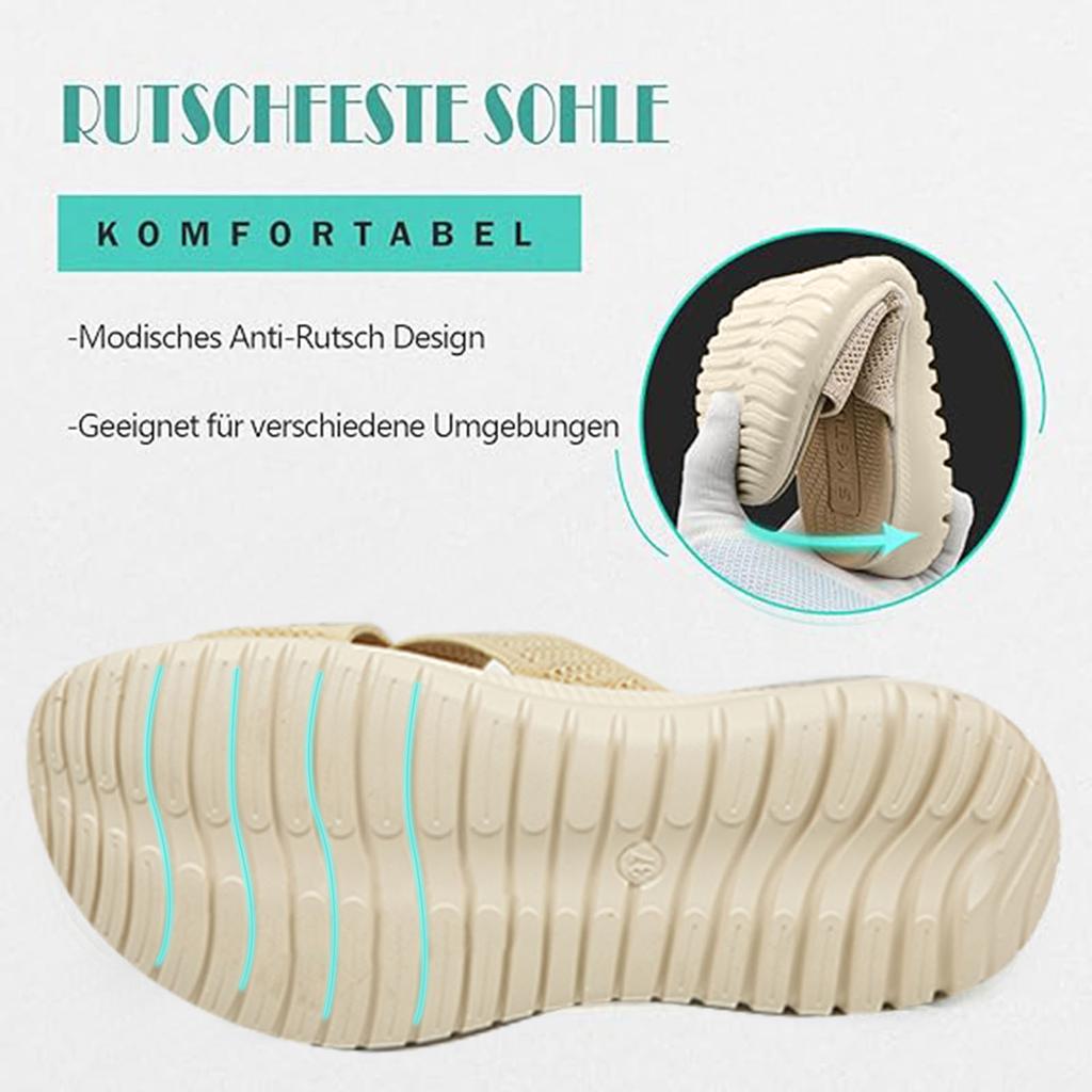 Casual Sandalen Slippers Voor Dames Stijlvolle Comfortabele Ademende Mesh Band Platform Strandzandalen Voor Dames Zomerschoenen