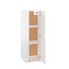 Wall Mounted TV Cabinet High Gloss White 40 X 34.5 X 100 Cm