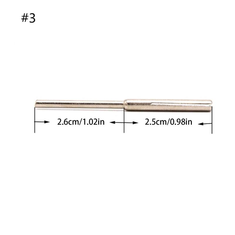 2.35/3mm Shank Sandpaper Clamp Mandrel Split Mandrel Tapered Sandpaper Holder