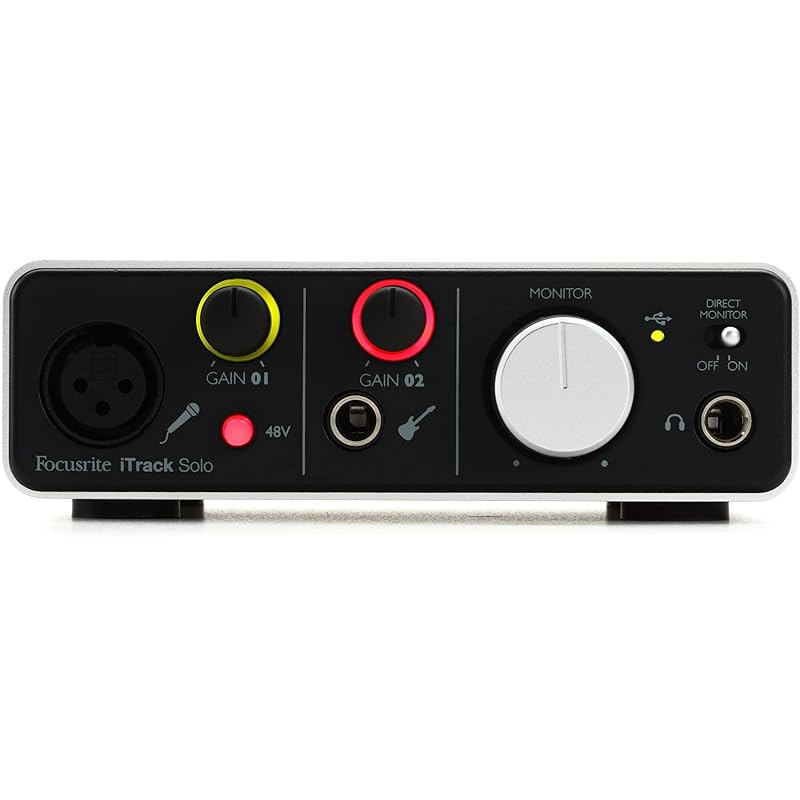 

USB-аудиоинтерфейс Focusrite iTrack Solo для iPad/Mac/ПК