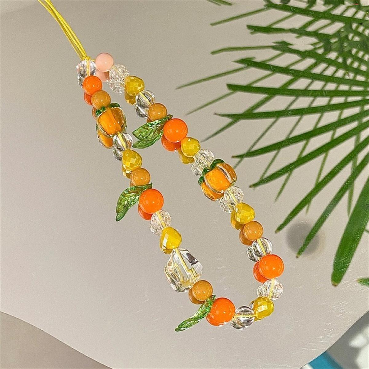 

1pcs Mobile Phone Chain Phone Case Hanging Rope Manual Diy Beaded Camera Chain Earphone Case Phone Anti Loss Rope Other