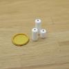 Hot Sale 4Pcs Home Ornament 1:12 Dollhouse Mini White Candle Miniature Tray Set Playhouse Toys Christmas Scene Decoration