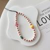 Trendy INS Cute Phone Wrist Strap Beaded Lanyard for Phone Camera Keys Bag Anti Loss Chain Bracelet Fashion Accessory