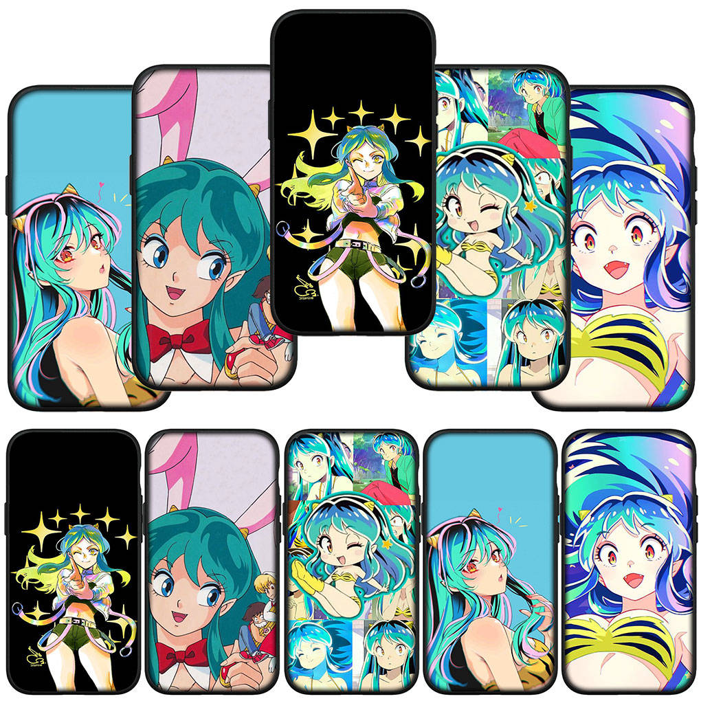 

для iPhone 16 15 Xiaomi Redmi Note 13 12 11 Pro Max X 9 14 XR Samsung Galaxy A16 S24 S23 Plus A06 Huawei OPPO милый чехол для телефона Urusei Yatsura Lum в стиле аниме for Samsung Galaxy A52S олений