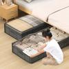 1PC foldable non-woven bed bottom storage bag Large capacity clothing blanket storage bag Tidy bedroom closet dust