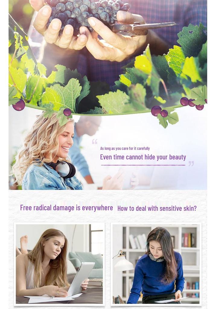 Tangchen Beijian Grape Seed Vitamin C & E Tablets - 60 Count, Authentic Pharmacy-Grade Product