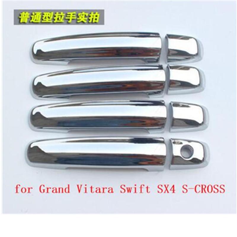 

Новая хромированная наклейка на дверную ручку автомобиля Suzuki SX4 для S-CROSS Swift 2005-2010 Grand Vitara