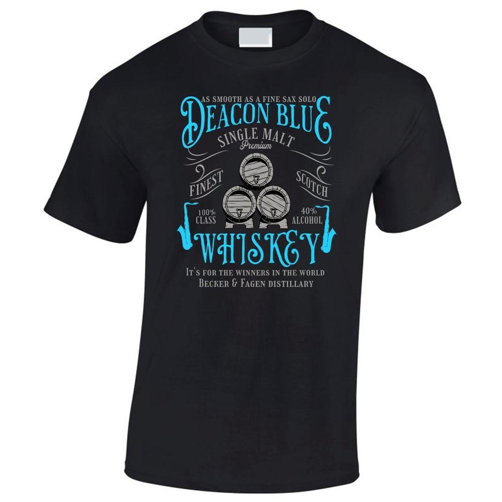 Donald Fagen Steely Dan Inspired T-shirt Homage Deacon Blue Whiskey DTG Unisex T-Shirt XXL