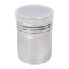 1 Stück Edelstahl Kaffee Shaker Kakao Schokolade Mehl Puderzucker Sieb Filter mit Deckel Küche Kuchen BBQ Küchenwerkzeuge