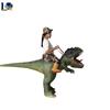 Inflatable Dinosaur Ride-On Costume for Kids - Halloween Parent-Child Activity Prop