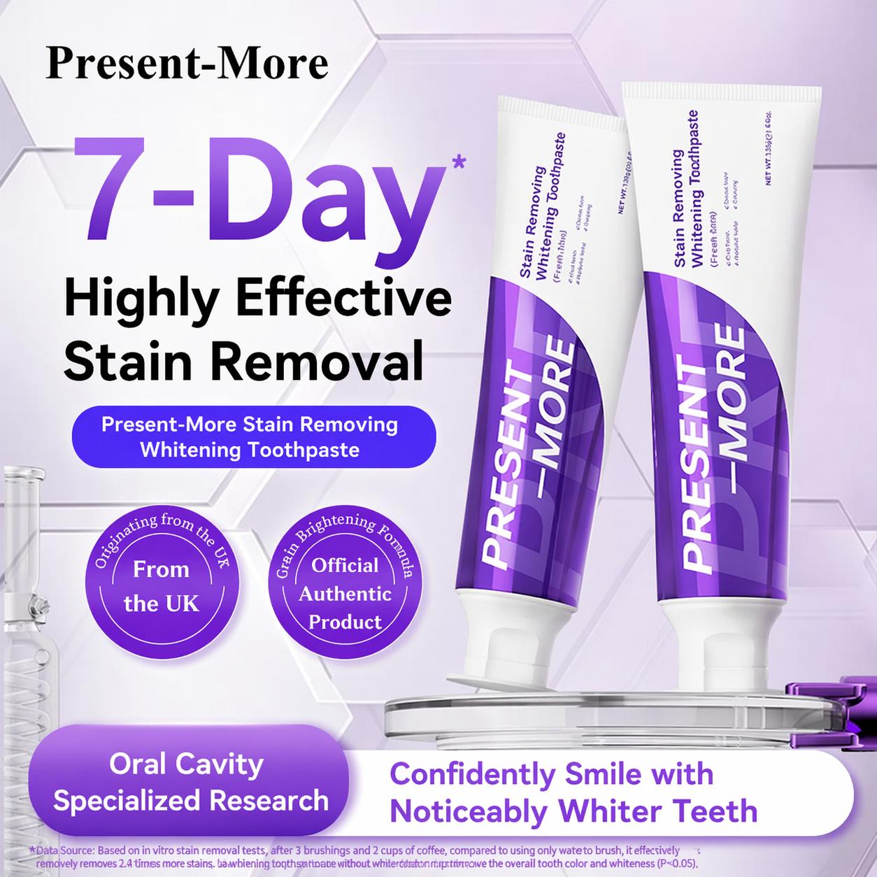 Pasta Stain Removal & Whitening Toothpaste (Mint) 130g 130g