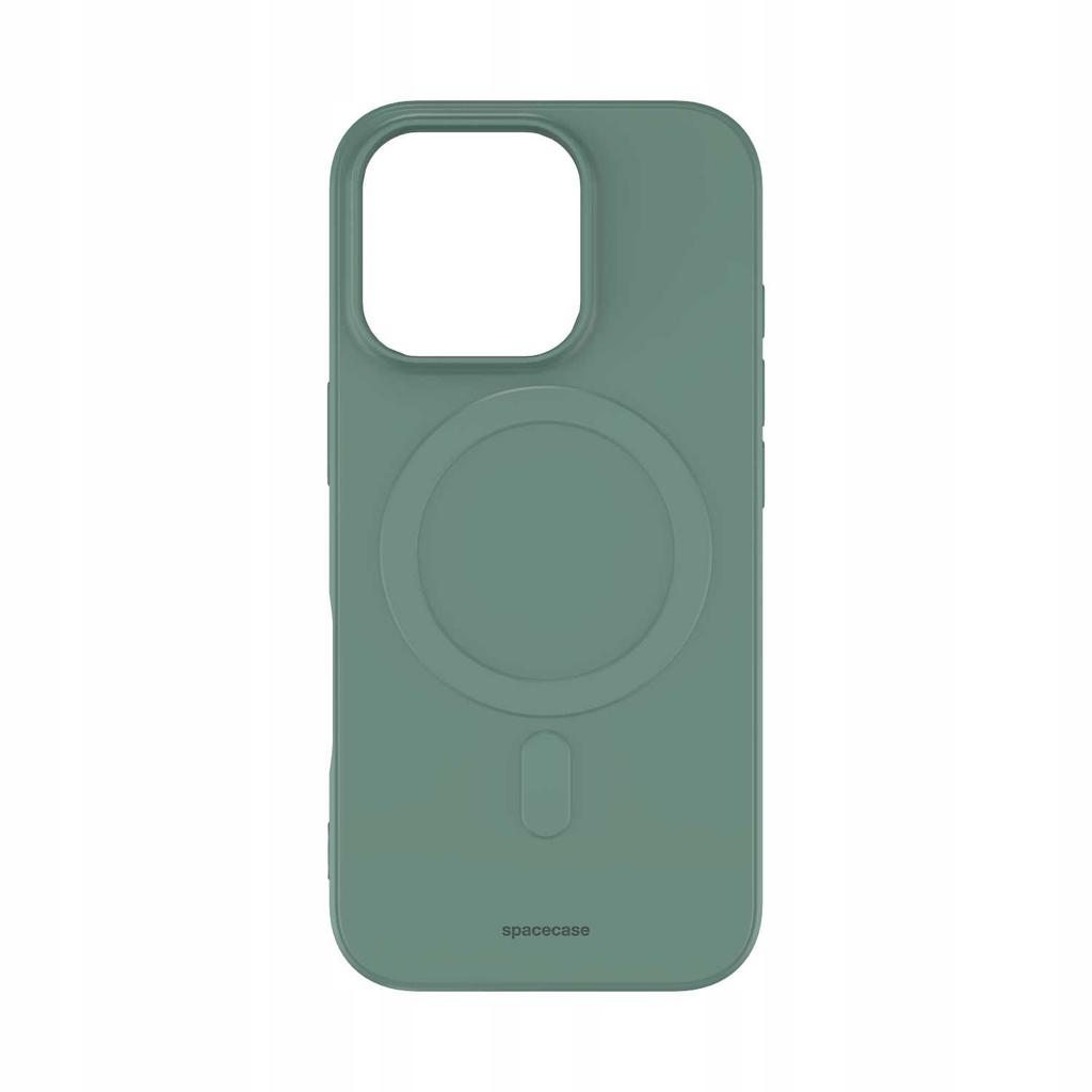 Sc Silicone Magnetic Case Iphone 16 Pro Dark Green