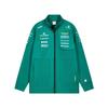 Puma Репліка куртка Soft Shell з блискавкою, з довгим рукавом, тепла, спортивна, унісекс, команда Aston Martin AMF1, версія для фанатів 713885-01
