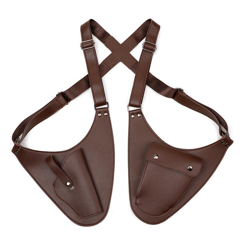Borsa a tracolla Punk Retro con tracolla per Holster di Halloween