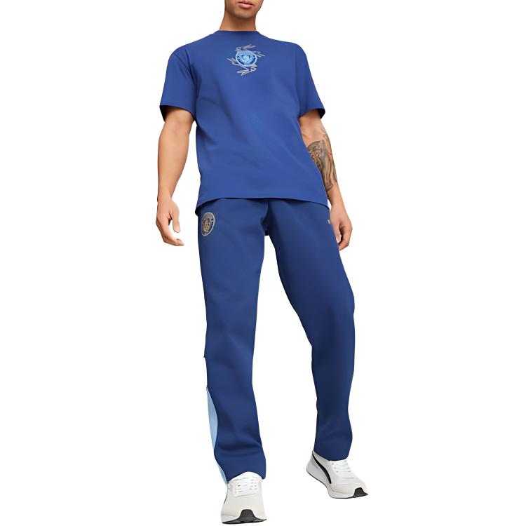 PUMA MCFC CNY T Shirt Men's Blue 772349-23