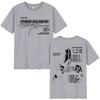 Rockebandet Chase Atlantic Lost in Europe and UK Tour 2024 T-skjorter Menn Hip Hop Vintage Oversized Bomulls-t-skjorte Gotisk Streetwear