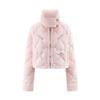 Aolaiyi Women's Embroidered Short Down Jacket