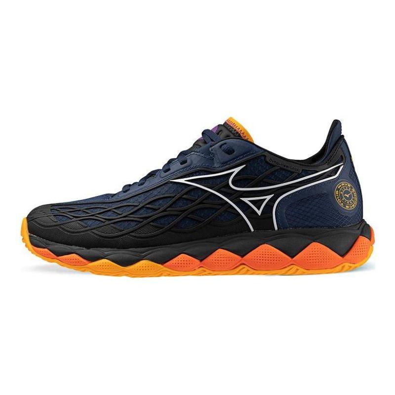 Mizuno Wave Enforce Tour Unisex Low-Top Tennis Shoes Dark Blue 61GA230011 36