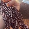 5 Stränge, Naturstein Spinellperlen, Boho Rötlich-Braune Lose Zwischenperlen, 2mm, 3mm für DIY Halskette, Armband, Fußkettchen Zubehör Unisex Basteln 38cm
