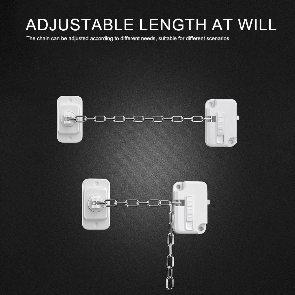 3-1pc Window Restrictor Child Safety Locks Self Adhesive Window Limit Stop Locks No Drilling Adjustable for Child Pets Safety