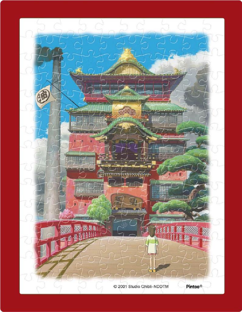 ENSKY Spirited Away Aburaya x cm Studio Ghibli Mame Puzzle 150 Piece Jigsaw Puzzle 7.6 10.2 MA-15